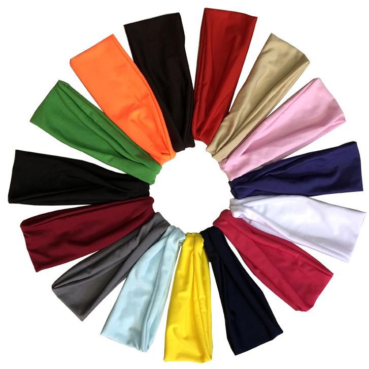 Unisex Sports Headband: Sweat-Absorbing Yoga Hair Band for Running