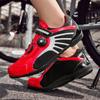 Breathable Cycling Sneakers Men Women Road Bike Shoes Rubber Sole Flat Racing Speed Trail Bicycle Footwear for Sports Pedal