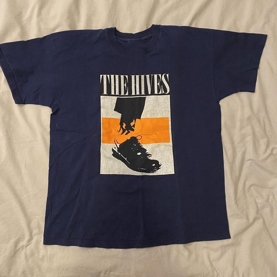 Collection The Hives Band Album Tour All Size S to 5XL Navy T-shirt M
