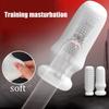 Masturbation Cup for Men Soft Male Exercise Penis Massage Sexy Pocket Pussy Blowjob Toy Vagina Adult Goods 18+