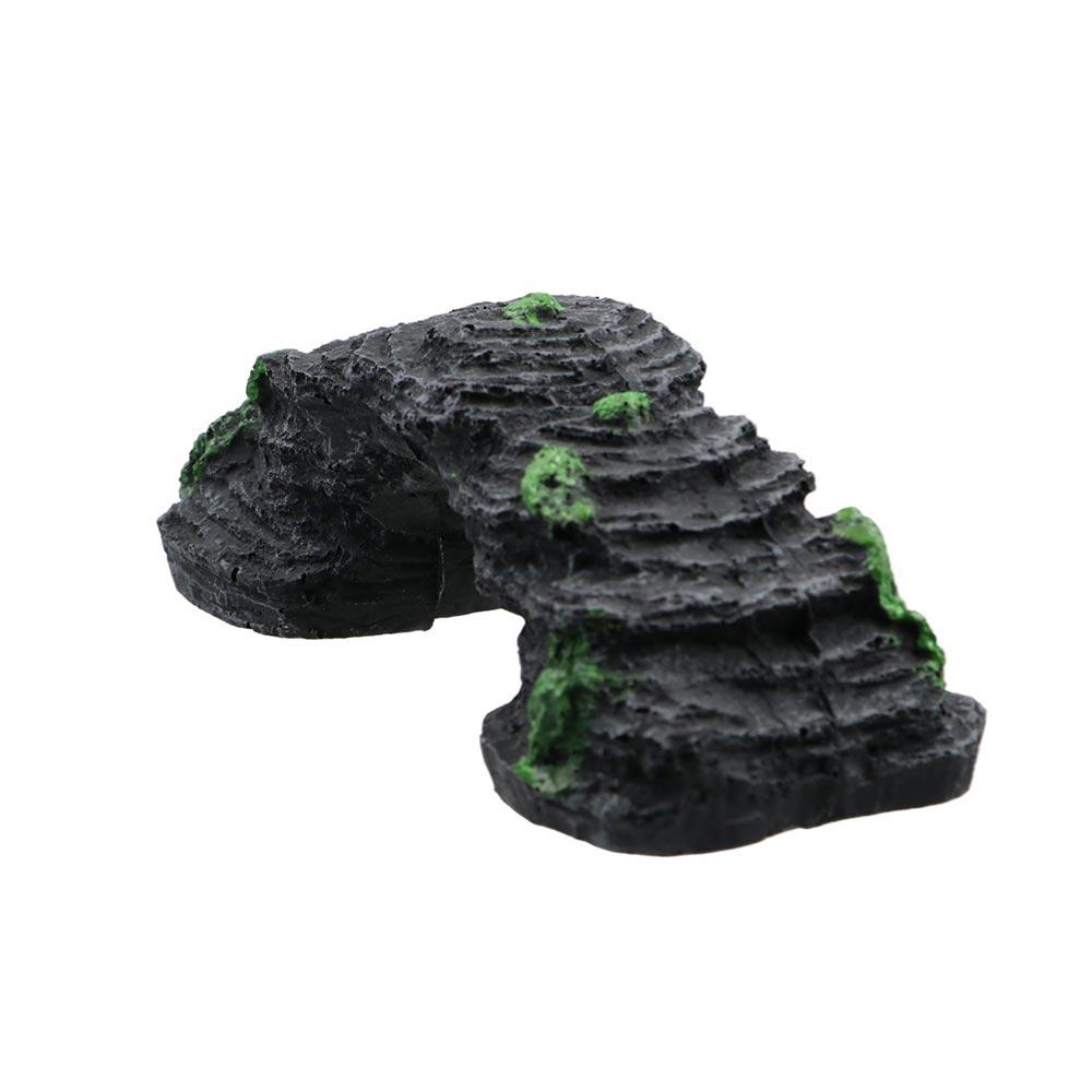 Decorative Turtle Climbing Ramp Resin Turtle Basking Platform Pet Turtle Platform  Landscaping