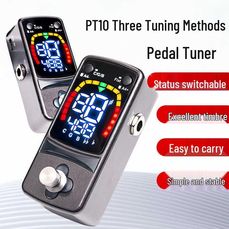 Ulepszony Pedał Pętli z Wielofunkcyjnym Stroikiem do Gitary