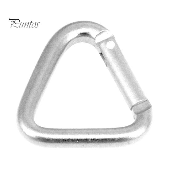 Bergsteigerkarabiner Dreieck Auto-Verriegelung Rostfrei Tragbar Mini Unverformbar Hängende Gegenstände Aluminium Bluetooth-kompatible Lautsprecher Wasserkocher