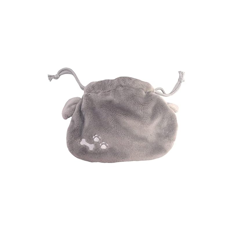 NICI Schnauzer Figure Face Pouch, Made In Germany, Plush Toy, Gift, Face Pouch, Drawstring, Schnauzer, Dog, Pet, 3090464