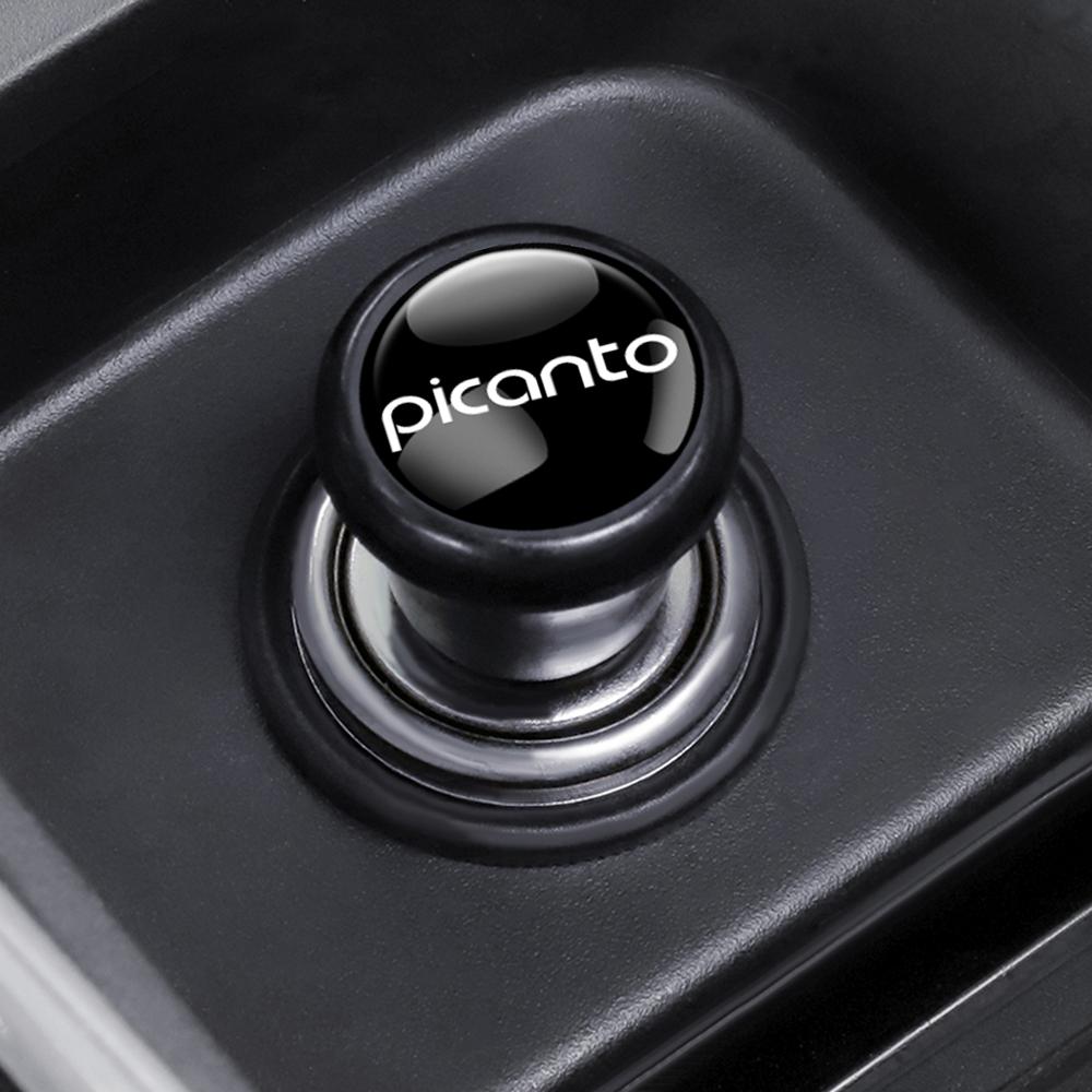 1PC Car Cigarette Lighter Auto Accessorie for Kia Sportage Rio Sorento Soul S20 Picanto Optima Ceed Forte Cadenza Cerato K2 Hubcap