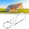 Elegant Stainless Steel Keychain with Bottle Opener Functionality Rustproof Keyrings Suitable for Modern Lifestyles