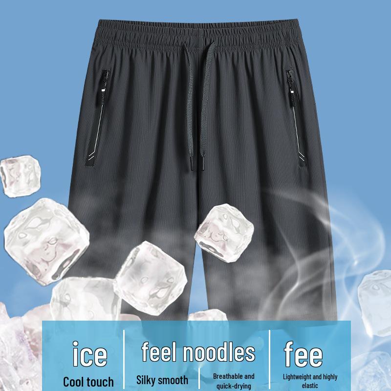 Versatile Plus Size Sports Three-Quarter Pants: Unisex Double Layer, Anti-Exposure, Summer Favorite