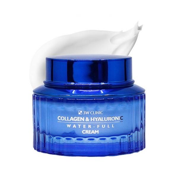 3W Clinic Collagen & Hyaluronic Water-Full Cream, 55g