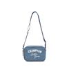 New Champion Synthetic Leather Shoulder Bag Regular Unisex Caesar Blue/Linen/Cocoa Mocha U5AACPU31