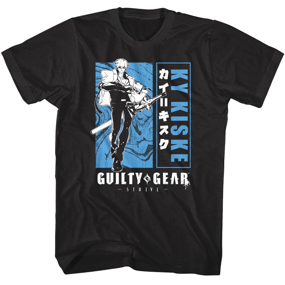 Guilty Gear Strive Ky Kiske Men T Shirt XXXL