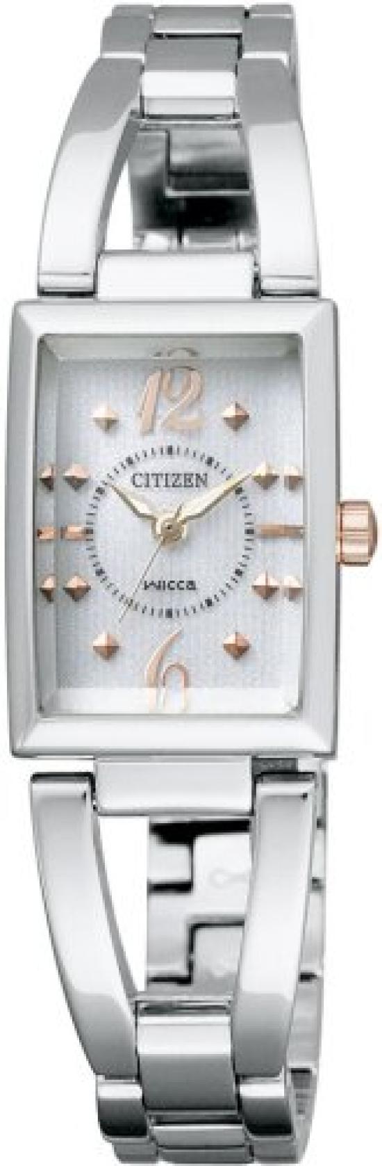

[Citizen] CITIZEN Watch Wicca Solar Tech Half Bangle Type Simple Adjust NA15-1561B Women s