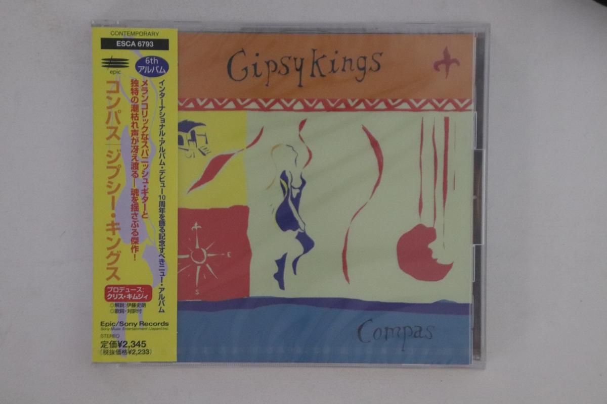

CD GIPSY KINGS - Compas ESCA6793PROMO EPIC 1997 Japan Obi Latin Used