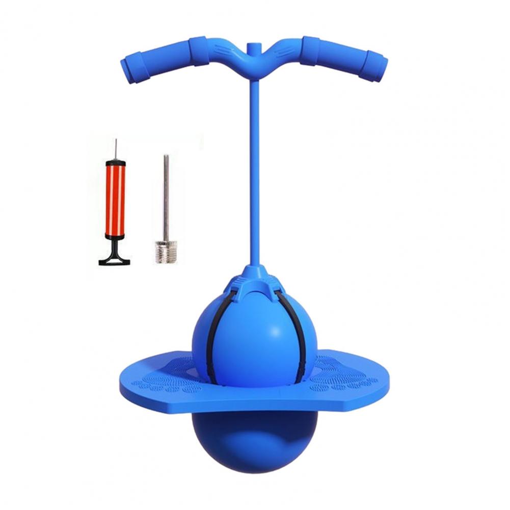 Jumping Ball Hoppers Toy For Kids Adults Bouncing Ball With Handle Kids Jumping Game For Balance Training
