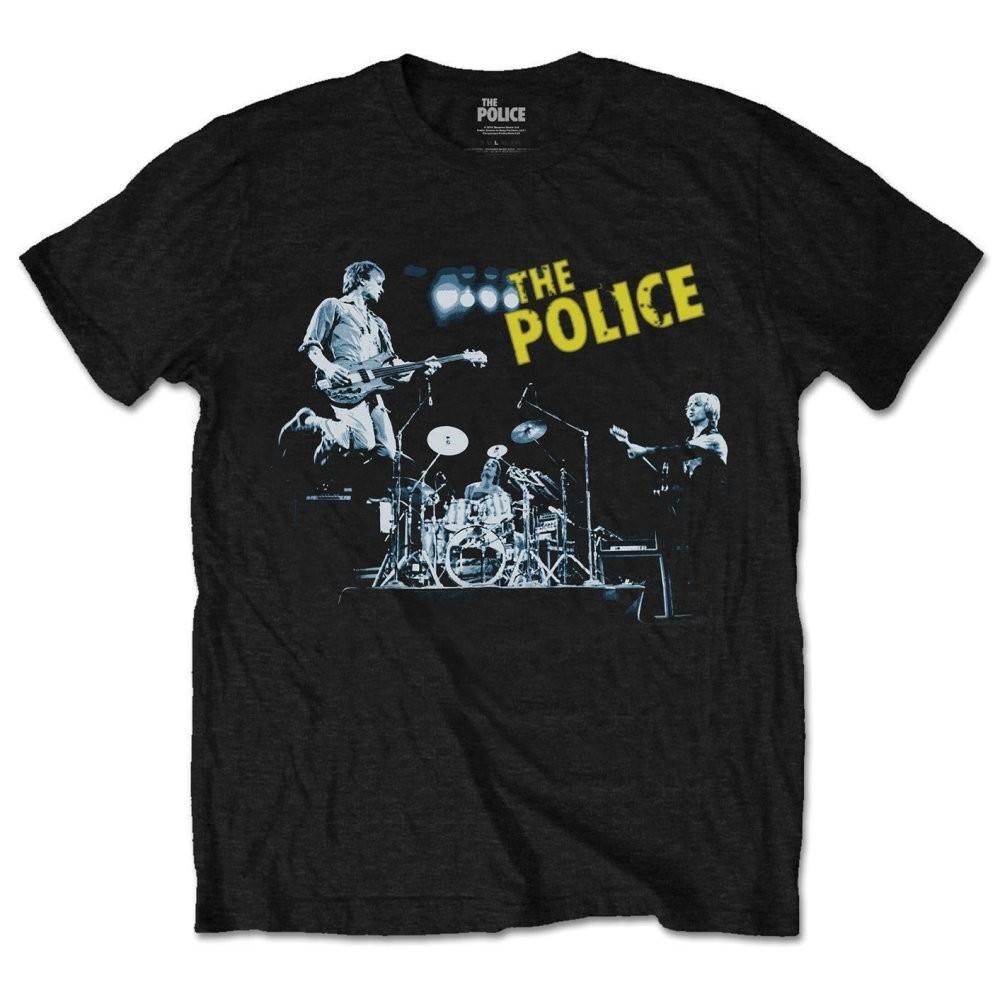 The Police Live In Concert Sting Rock Official Mens T-Shirt M