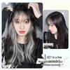 Seamless Gradient Clip-in Ear Dye Hair Extensions for Women
