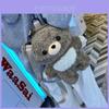 Cartoon Plush Bear Backpack For Kids With Adjustable Air Cushion Straps And Storage