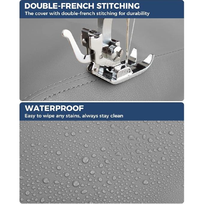 ISSYAUTO Center Console Cover And Front Door Panel Armrest Cover Kit Compatible With 2009-2015 Pilot, Gray Armrest Replacement. Must-Have Christmas