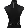 Simple Sexy Chest Chain Bikini Belly Chains for Women Cross Waist Chains Female Body Suit Girl  Beach Jewelry