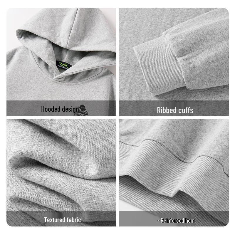 Fingercroxx Men's Japanese Casual Hooded Sweatshirt