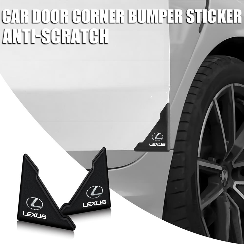 Car Door Corner Covers Stickers Anti Scratch Protection Decals For Lexus IS IS250 IS250C IS300 IS300C IS350 IS350C F SPORT RX GX