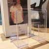 Acrylic File Sorter, Clear File Holder Acrylic Desk Organizer, Sturdy Desktop File Organizer File Folder Holder Rack