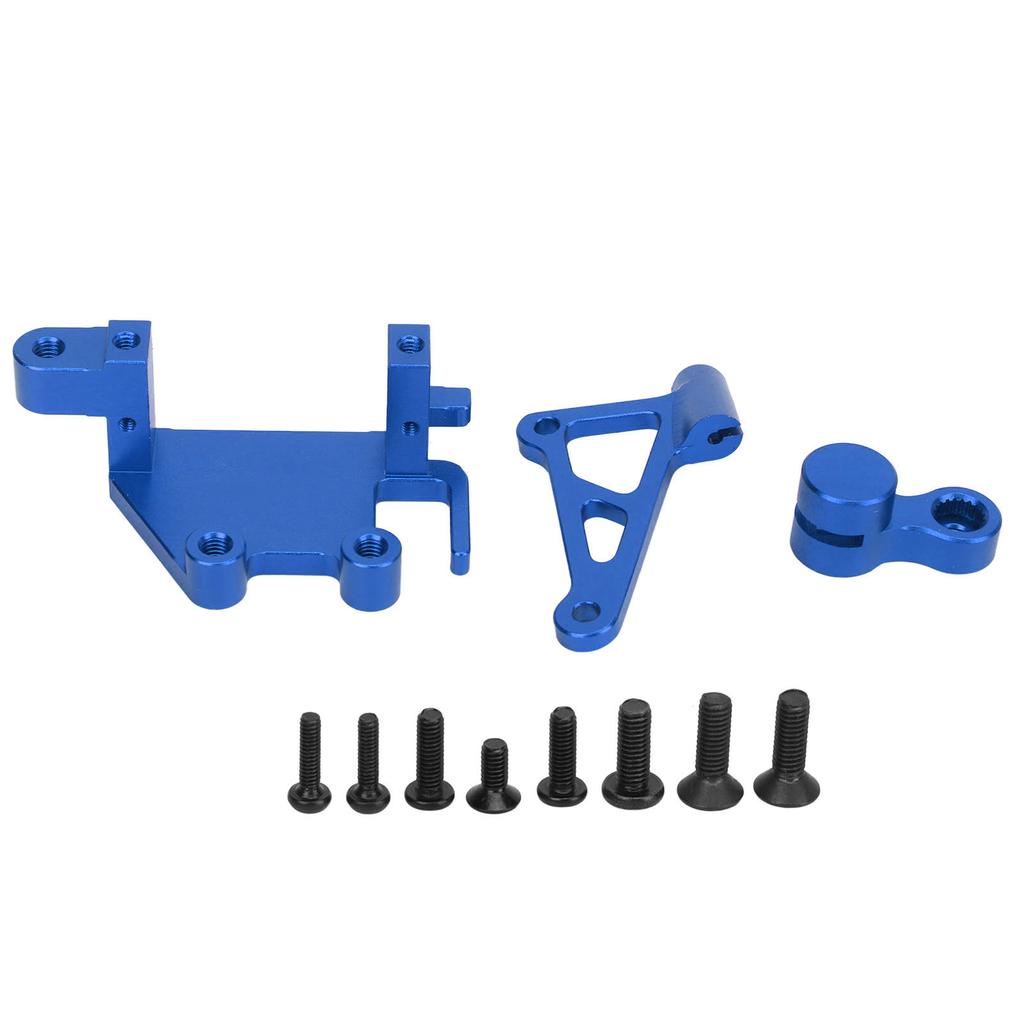 RC Servo Bracket Arm Set Professional Replacement Steering Gear Bracket Arm Set for LOSI Promoto MX 1 4 Electric
