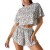 Leopard Print Fashion Pajamas: Sexy European & American Style for Women 2024