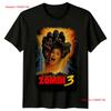 ZOMBI 3 Horrorfilm Poster Schwarzes T-Shirt