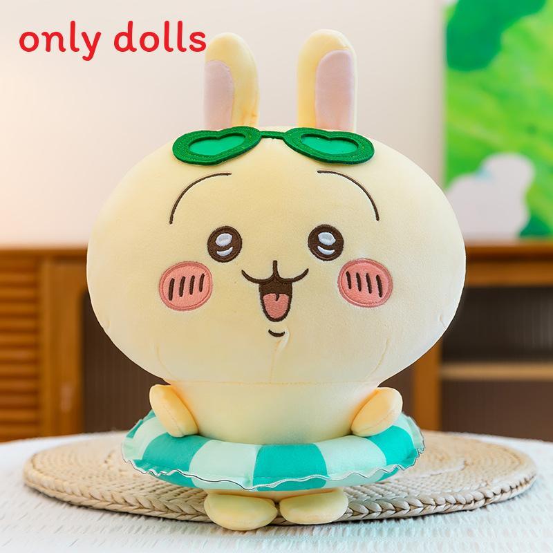 Summer Swim Ring Plush Toy With Cute Chiikawa Hachiware Usagi Characters For Girls And Kids