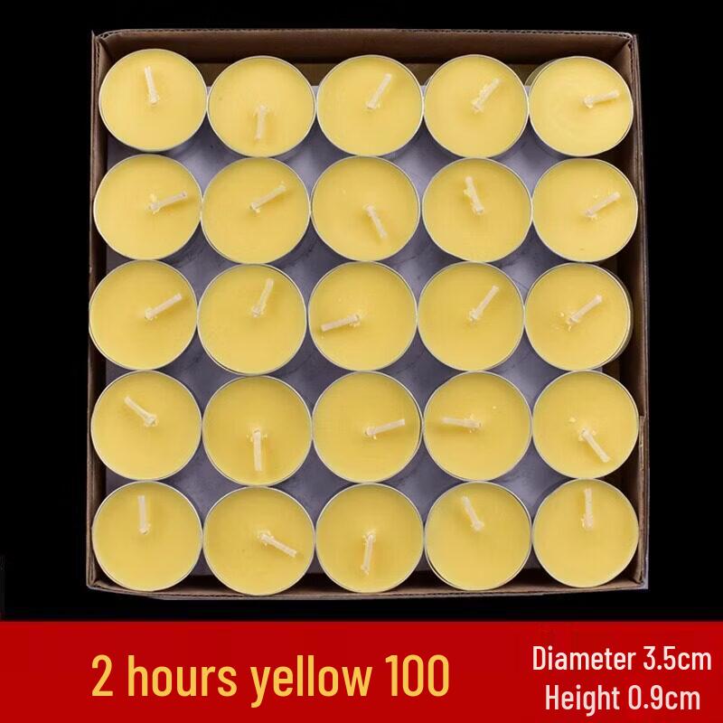 LIEI 8-Hour Smokeless Ghee Lamps (100 Count)