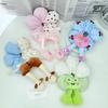 Cute Flower Butt Creative Large Intestine Hair Ring Fun Cartoon Animal Half-Body Doll Ponytail Scrunchies Hair Accessories