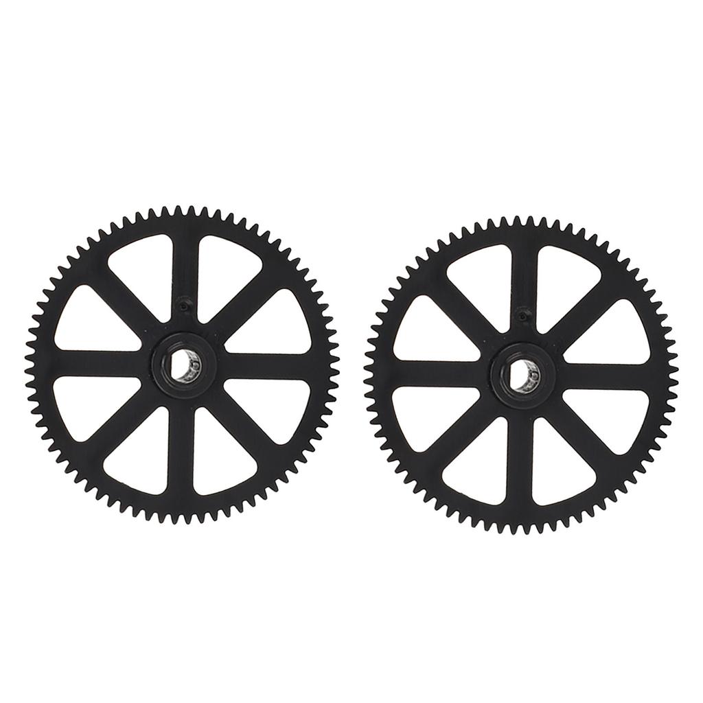 WLtoys K130 K200 RC Model Helikopter Yedek Parçaları için 2 Adet Plastik Ana Dişli Yedek