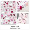 Adorable Pet Nail Decals: Rabbit, Puppy, Kitten Stickers