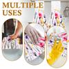 4Pcs Hanging Hand Towel Fiber High Absorbency Soft Towel Fast Drying Easy to Clean for Home Bathroom Kitchen Accessories