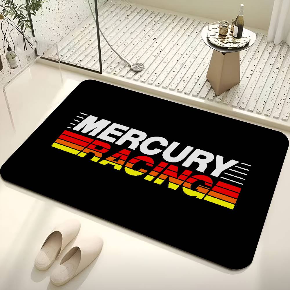 Tappetino M-Mercury Racing Retro Scelta Multipla Tappeto Soggiorno Cucina Antiscivolo Decorazione Moderna per la Casa