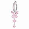Butterfly Gem Navel Piercing Sexy Shiny Body Jewelry New Zircon Belly Button Rings  Men