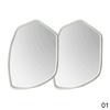 360 Degree HD Blind Spot Mirror Adjustable 2Pcs Car Rearview Convex Mirror for Reverse Wide Angle Vehicle Parking Rimless Mirror