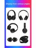 Wireless Over-Ear Bluetooth Headset with Type-C for Computers and Phones - Ideal for Gaming