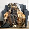 1pc Tiger Butterfly Garden Blanket Warm, Cozy, And Soft, Suitable for Sofas, Beds, Cars, And Office Use.Perfect for Camping And Travel, Making It a Gr
