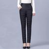 Down Cotton Trousers for Women High-waisted Slim Korean Thickened Winter Warm Cotton Pant