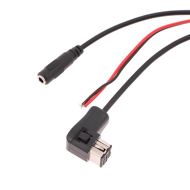 1 szt. Odbiornik Audio Bluetooth do Samochodu + Mikrofon do Radia Ip-Bus 12Pin Adapter Odbiornika Aux Bluetooth 5.0 Adapter Kabla Audio Aux-In