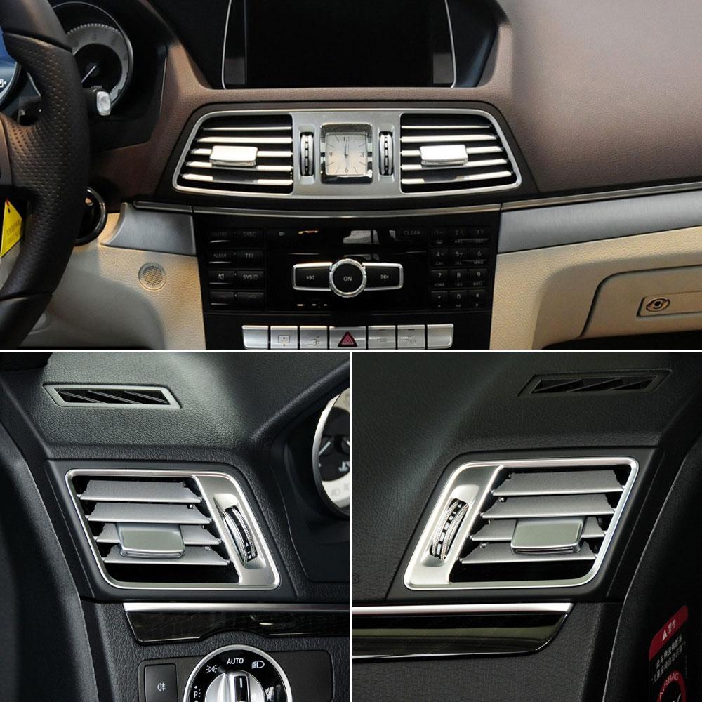 Front Dashboard Middle Left Right Air Conditioner AC Vent Grille Outlet Clips Repair Kit For BENZ E Class COUPE W207 E350