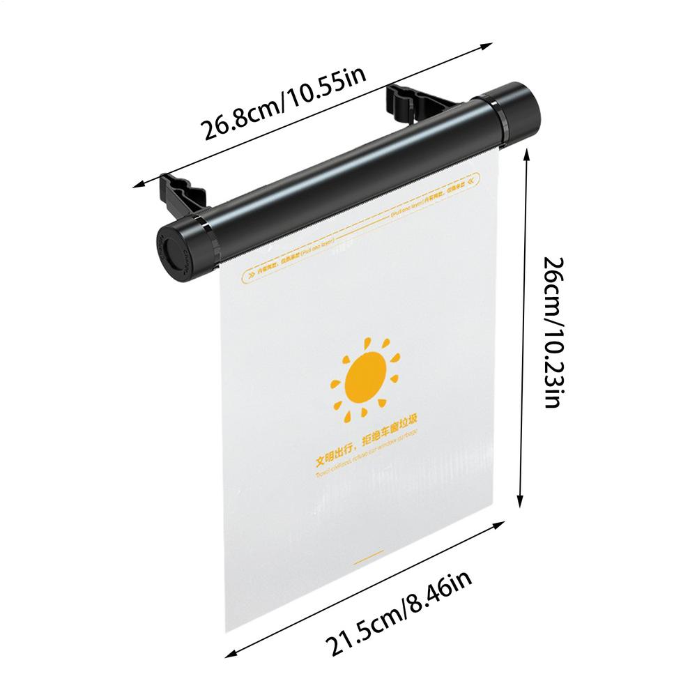 

Car Back Seat Trash Bag Organizer Garbage Bag Roller Car Seat Organizer For Truck SUV RV Sedan Auto Interior Travel Camping чёрный