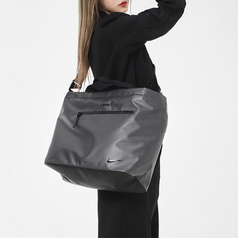 Nike Polyamide Shopping Bag Regular Unisex Grain Gray Casual CT4151-073