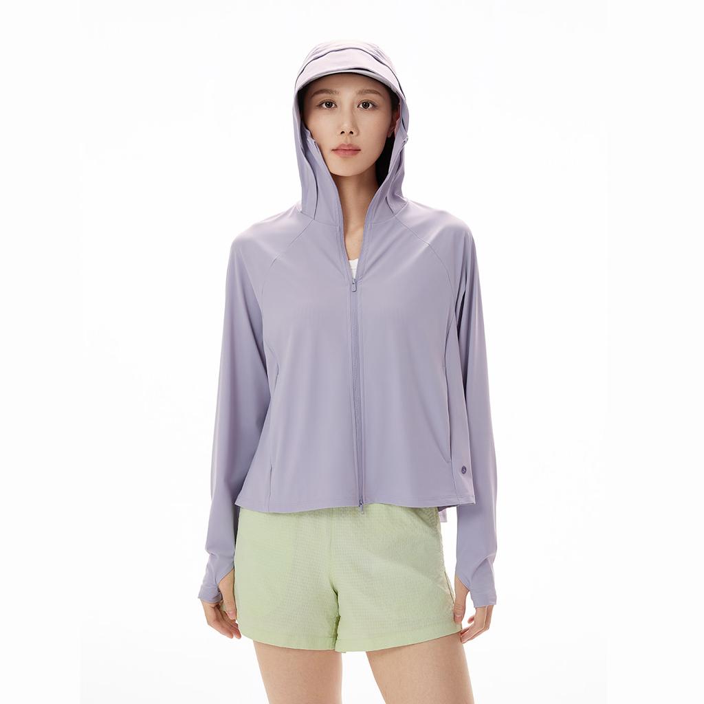 Li Ning Seria Fitness Casual Bluza z Kapturem Logo z Literami Szycie Kurtka Fitness Damskie kurtki AFDW732-4