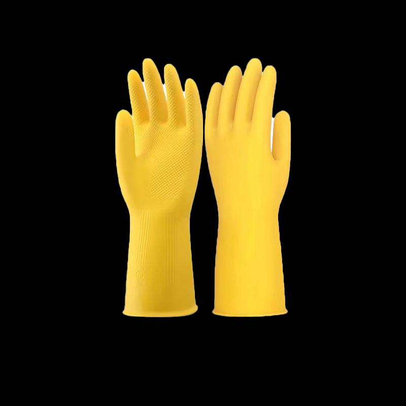 Thickened Waterproof Rubber Kitchen Gloves