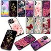 Rose infinity on Purple lavender flower Case for Samsung Galaxy A55 A54 A25 A36 A17 A26 A35 A33 A34 A37 S9 S20 S21 FE S10 Plus