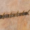Antiker Bronze Handtuchhaken Wandmontage Aluminium geschnitzter Handtuchhalter, ,Badezimmerzubehör,Küchenhaken Badezimmerzubehör