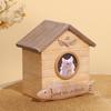 Memorial Urns for Pet Cremation Ashes Box Ashes Container Pet Memory Keepsakes Resin Cats Cremation Box for Small Animal