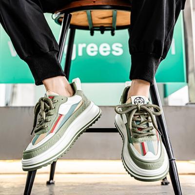 Schuhe für Herren Mode Plateau Herrenschuhe Erhöht Weichsohliger Komfort Lässige Sneaker Hohe Qualität Herrenschuhe Zapatillas Hombre